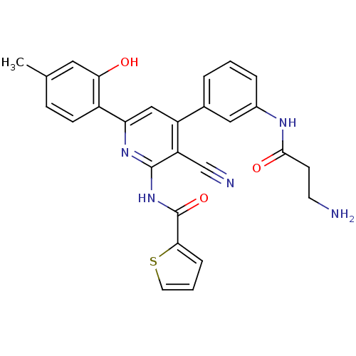 Chemical structure of BindingDB Monomer ID 50320813