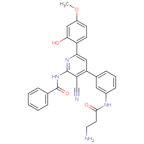 Chemical structure of BindingDB Monomer ID 50320814