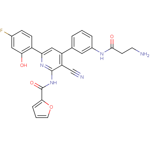 Chemical structure of BindingDB Monomer ID 50320821