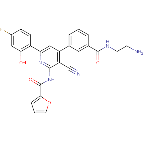 Chemical structure of BindingDB Monomer ID 50320822
