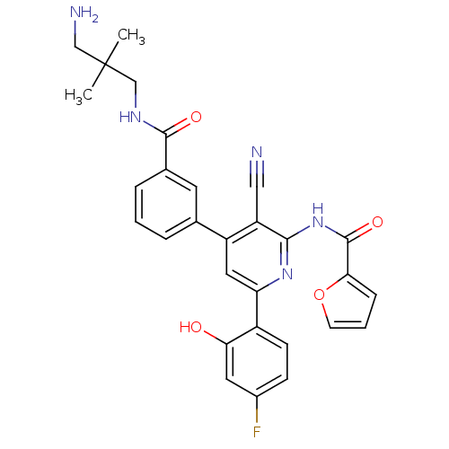 Chemical structure of BindingDB Monomer ID 50320823