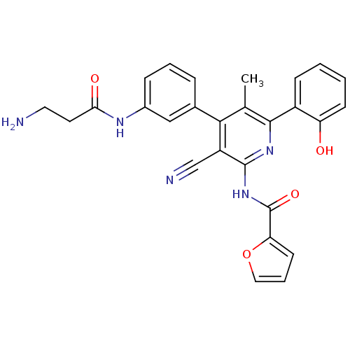 Chemical structure of BindingDB Monomer ID 50320824