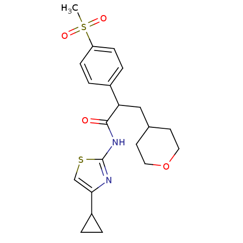 Chemical structure of BindingDB Monomer ID 50321010