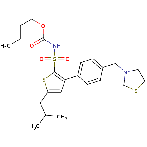 Chemical structure of BindingDB Monomer ID 50321082