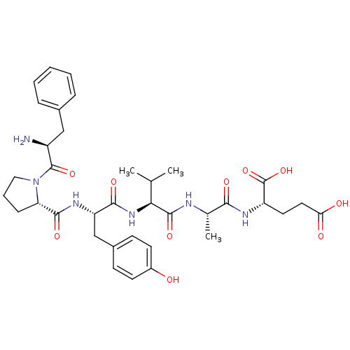 Chemical structure of BindingDB Monomer ID 50321107