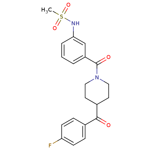 Chemical structure of BindingDB Monomer ID 50321159