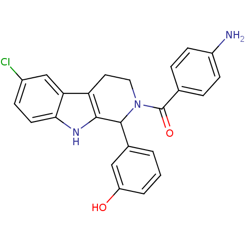 Chemical structure of BindingDB Monomer ID 50321240