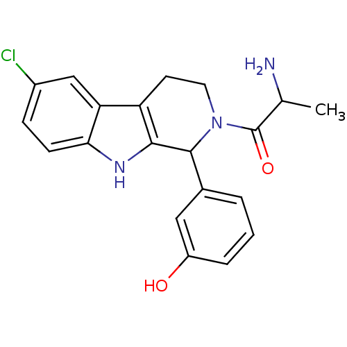 Chemical structure of BindingDB Monomer ID 50321242