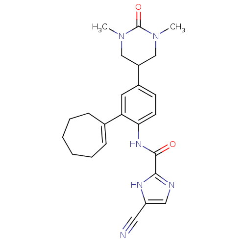 Chemical structure of BindingDB Monomer ID 50321369