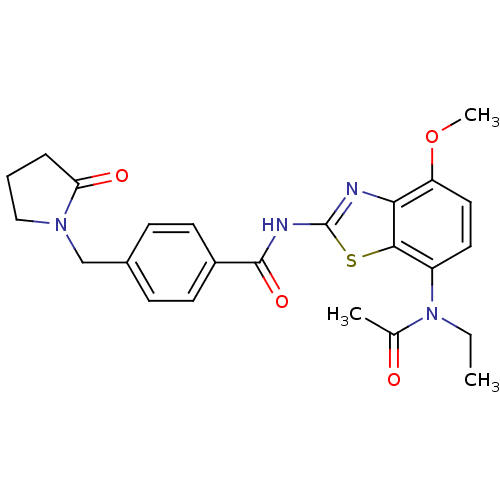 Chemical structure of BindingDB Monomer ID 50321544