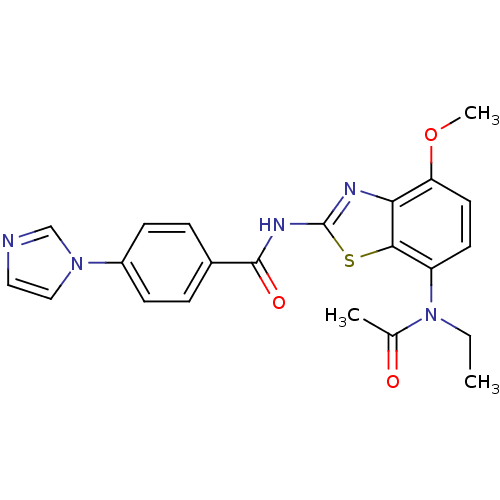 Chemical structure of BindingDB Monomer ID 50321545