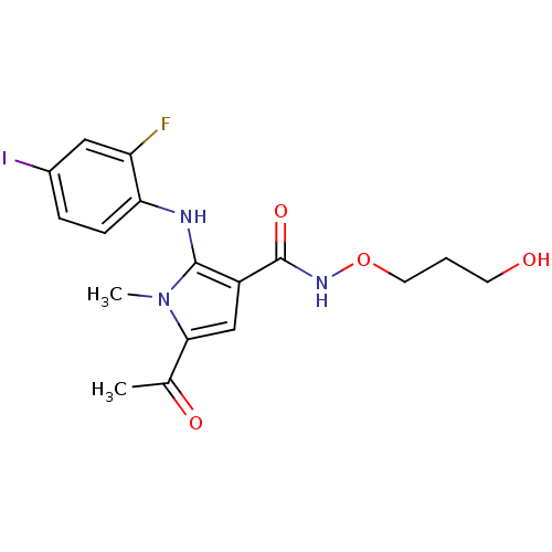 Chemical structure of BindingDB Monomer ID 50321565