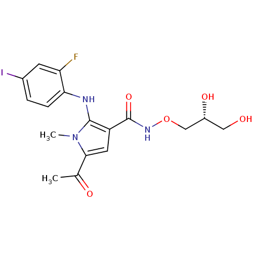 Chemical structure of BindingDB Monomer ID 50321566