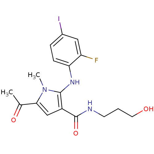 Chemical structure of BindingDB Monomer ID 50321569