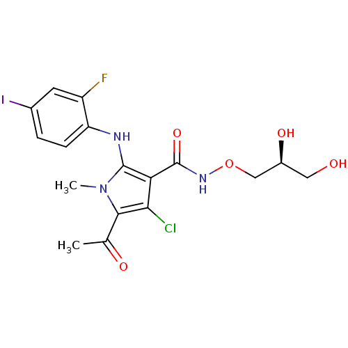 Chemical structure of BindingDB Monomer ID 50321572