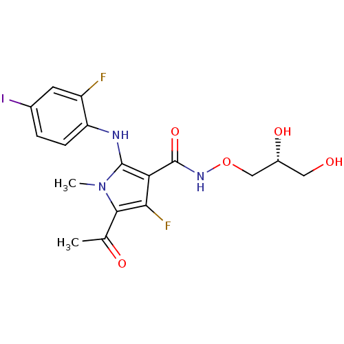 Chemical structure of BindingDB Monomer ID 50321573