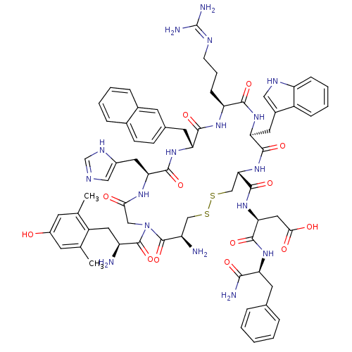 Chemical structure of BindingDB Monomer ID 50321598
