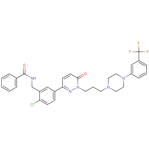 Chemical structure of BindingDB Monomer ID 50321620