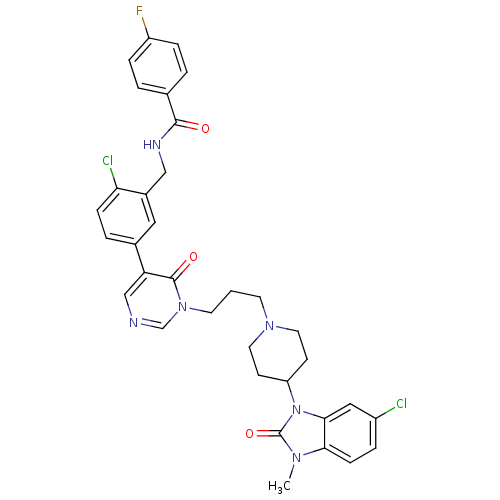 Chemical structure of BindingDB Monomer ID 50321626