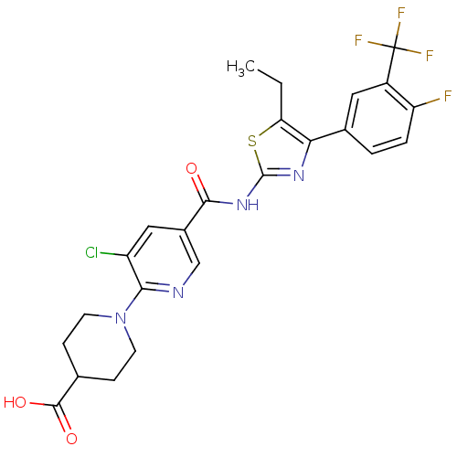 Chemical structure of BindingDB Monomer ID 50321633