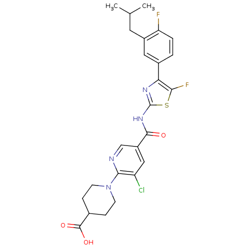 Chemical structure of BindingDB Monomer ID 50321645