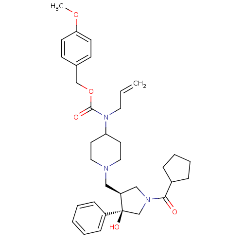 Chemical structure of BindingDB Monomer ID 50321691