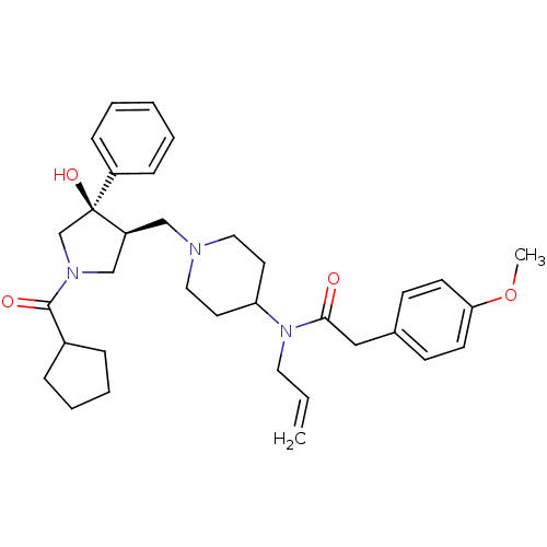 Chemical structure of BindingDB Monomer ID 50321704