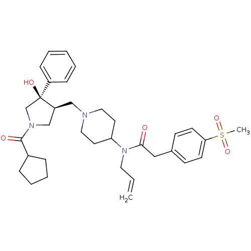 Chemical structure of BindingDB Monomer ID 50321710