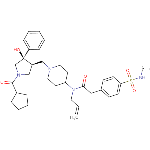 Chemical structure of BindingDB Monomer ID 50321712