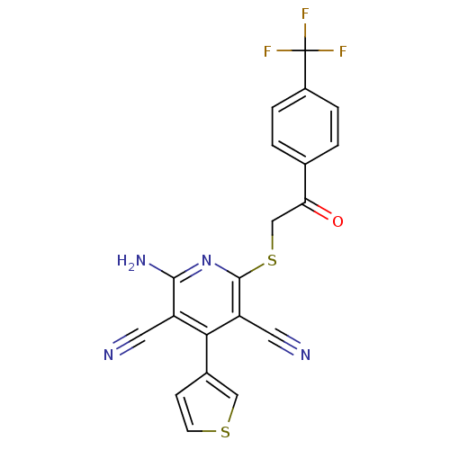 Chemical structure of BindingDB Monomer ID 50321743