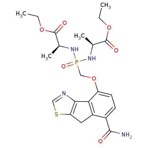 Chemical structure of BindingDB Monomer ID 50322036