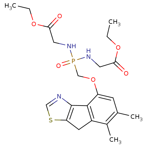 Chemical structure of BindingDB Monomer ID 50322042