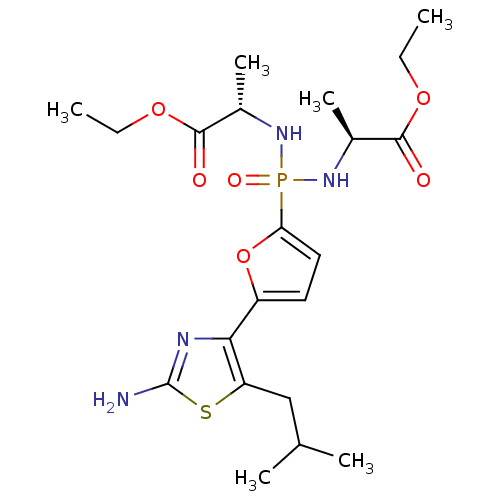 Chemical structure of BindingDB Monomer ID 50322043