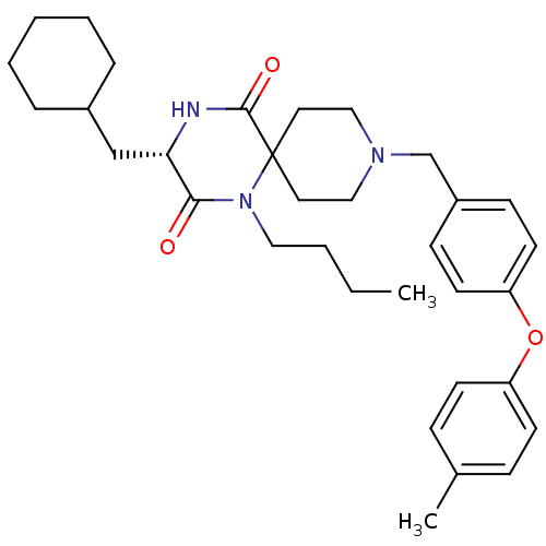 Chemical structure of BindingDB Monomer ID 50322282
