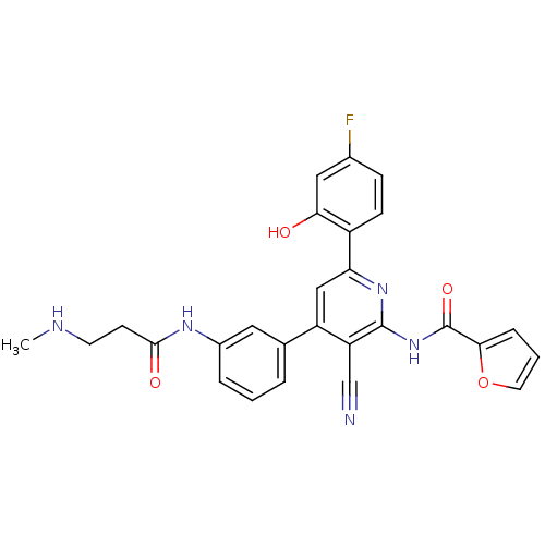 Chemical structure of BindingDB Monomer ID 50322307