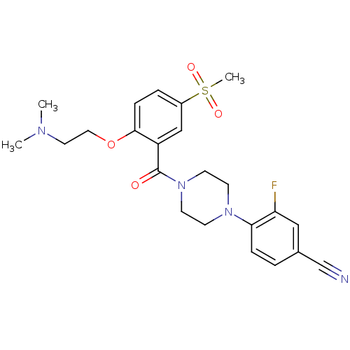 Chemical structure of BindingDB Monomer ID 50322443