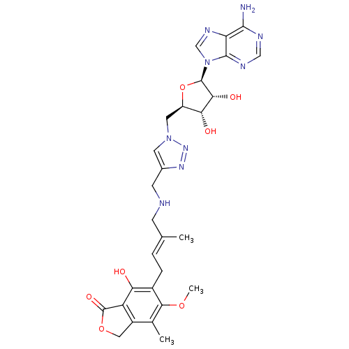 Chemical structure of BindingDB Monomer ID 50322457
