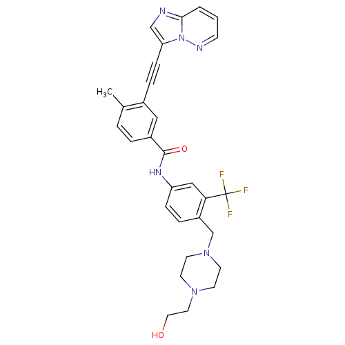 Chemical structure of BindingDB Monomer ID 50322563