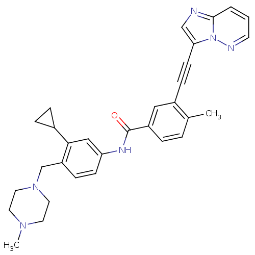 Chemical structure of BindingDB Monomer ID 50322569