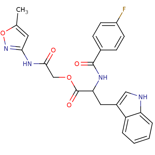 Chemical structure of BindingDB Monomer ID 50322739