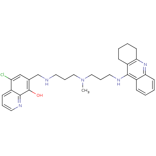 Chemical structure of BindingDB Monomer ID 50322782