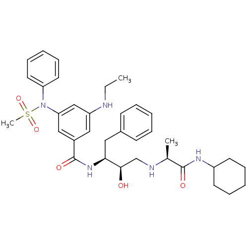 Chemical structure of BindingDB Monomer ID 50322882