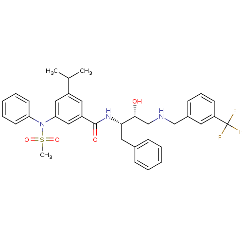 Chemical structure of BindingDB Monomer ID 50322884