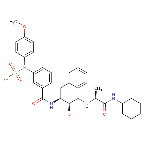 Chemical structure of BindingDB Monomer ID 50322890