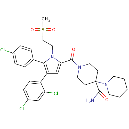 Chemical structure of BindingDB Monomer ID 50323003