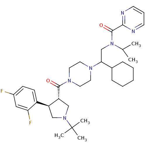 Chemical structure of BindingDB Monomer ID 50323148