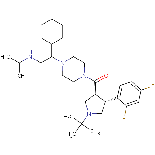 Chemical structure of BindingDB Monomer ID 50323155