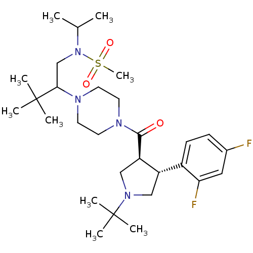 Chemical structure of BindingDB Monomer ID 50323156
