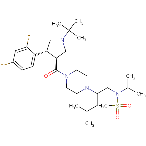 Chemical structure of BindingDB Monomer ID 50323158