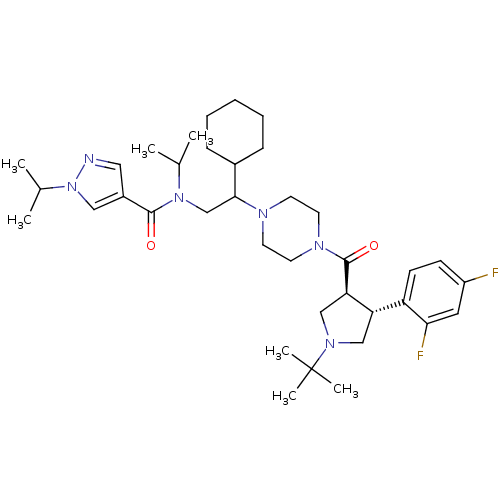 Chemical structure of BindingDB Monomer ID 50323160